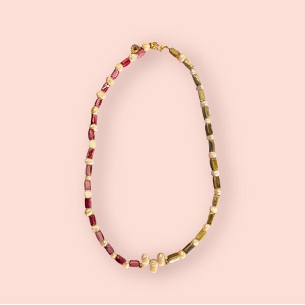 Wood necklace