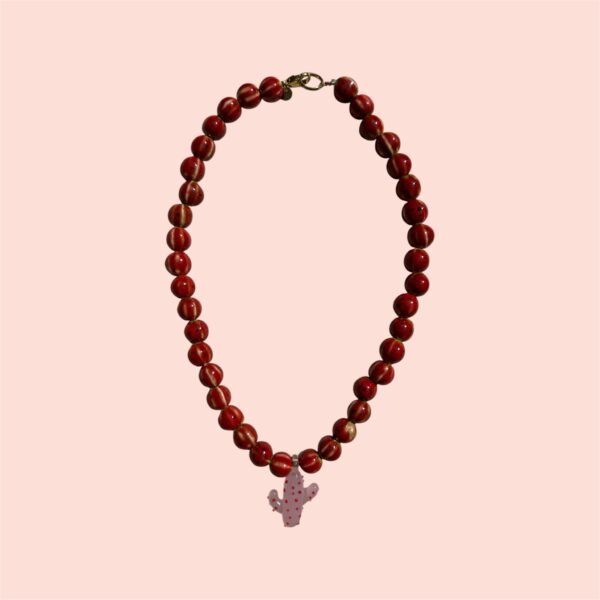Mexico palm necklace